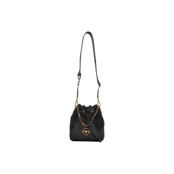 FANSIZHE La Medusa Polyamide Bucket Bag, Shoulder Bag, Crossbody Bag Women's Black
