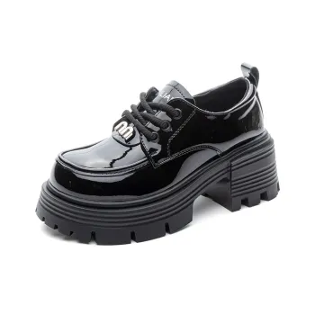 Love Elaine Women's Casual Shoes 6.5cm Women's Bright Black