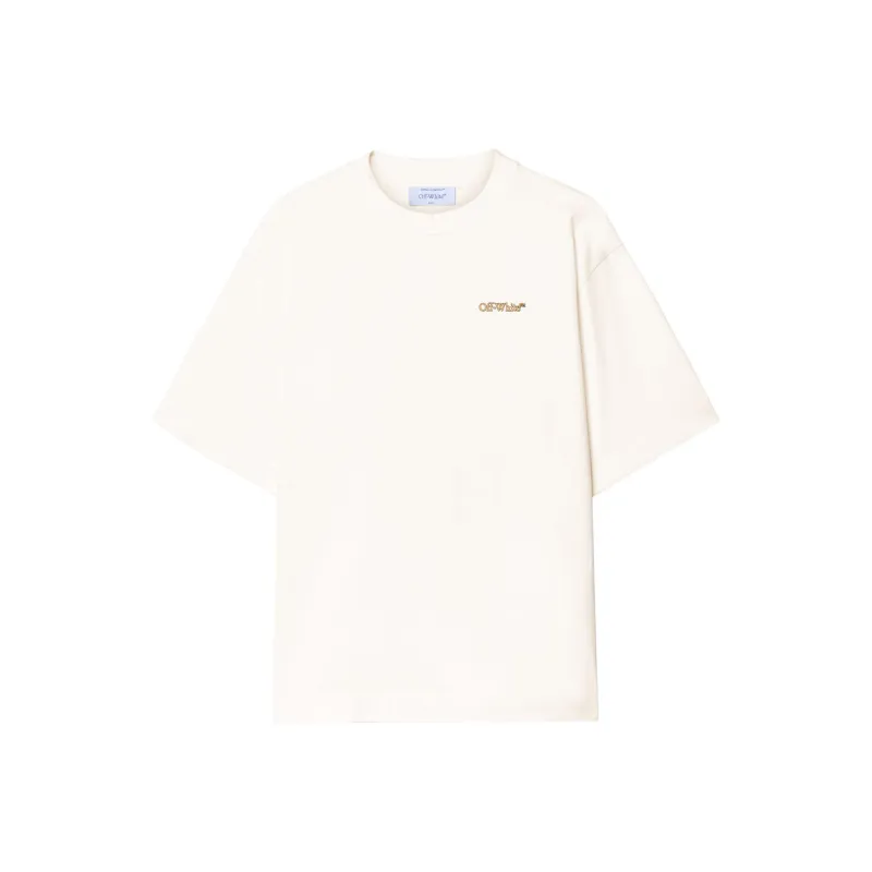 Off  Tape Arrow Crewneck T Shirt-0
