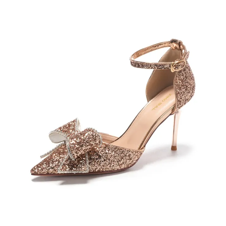 XIMO BULL Slim Heel High Heels Women's-15