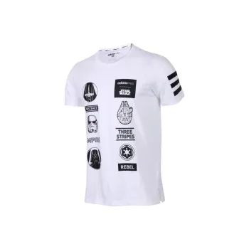 Adidas Neo x XINGQIUDAZHAN,LIANMINGKUAN T Shirt Men's White
