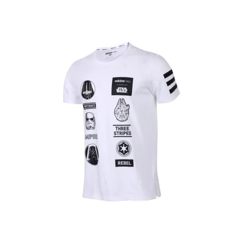 Adidas Neo x XINGQIUDAZHAN,LIANMINGKUAN T Shirt Men's White