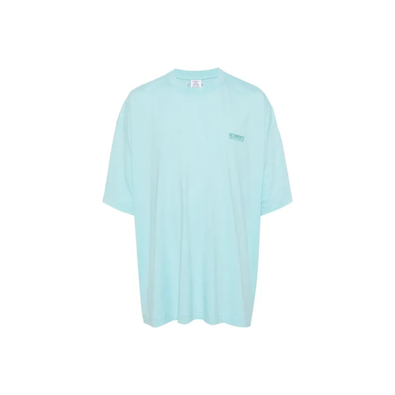 Vetements SS24 T-Shirt Men's Light Blue-0