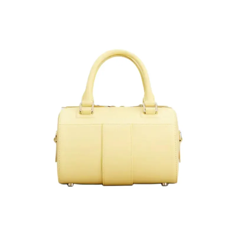 Roger Vivier Belle Vivier Calfskin One Shoulder Handbag Mini Women's Yellow-3