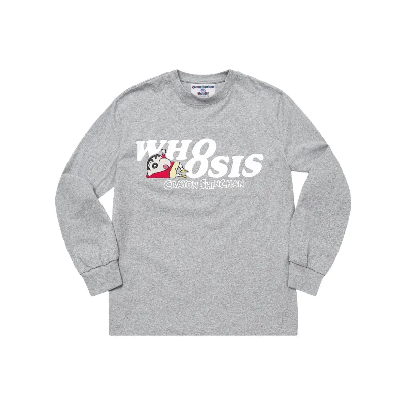 Crayon Shinchan X WHOOSIS X Crayon Shin chan Collaboration Series T Shirts Unisex-9