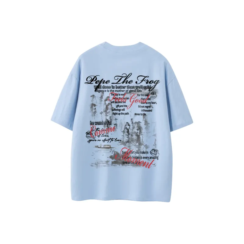 Pepe The Frog Short Sleeved T Shirts Unisex-23