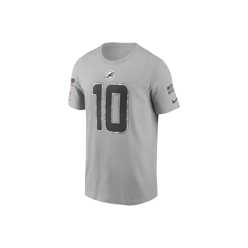 Nike Tyreek Hill Miami Dolphins Salute To Service Men's Nike Nfl T Shirt-0