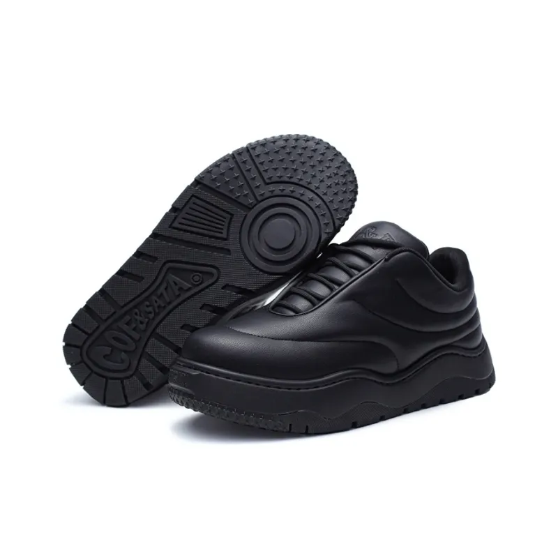 ESTEE GEEA Low Top Skateboard Shoes Unisex Black-4