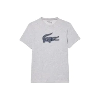 LACOSTE T Shirts Men Gray