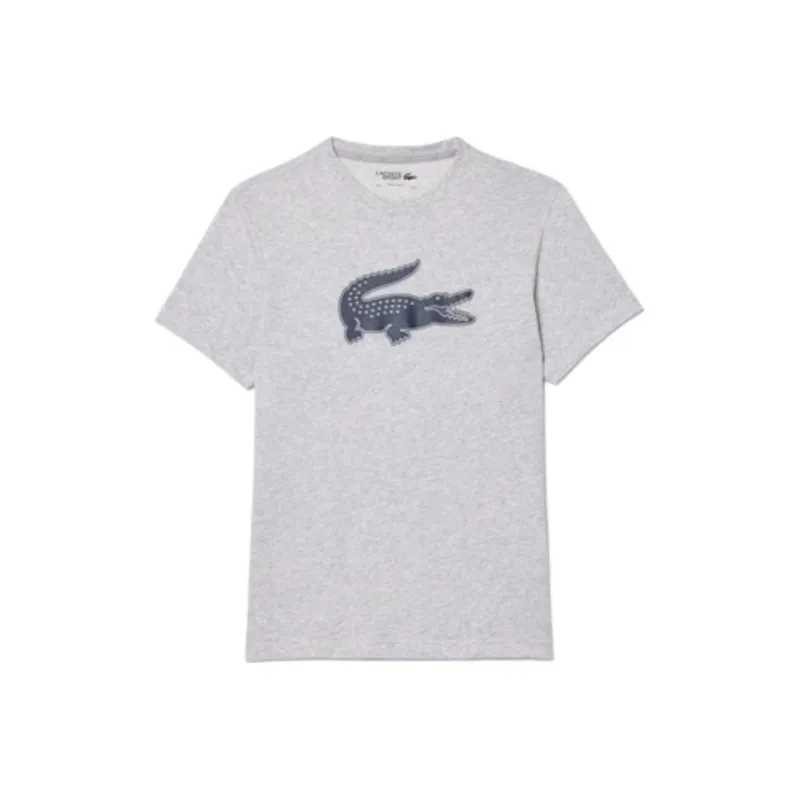 LACOSTE T Shirts Men Gray-0