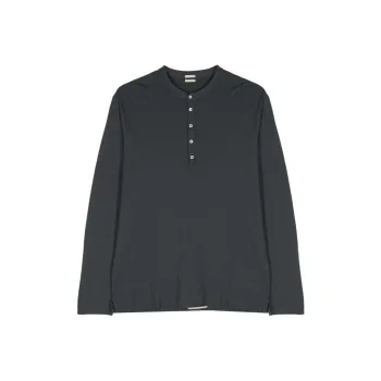 Massimo Alba Cotton Long-sleeved T-shirt