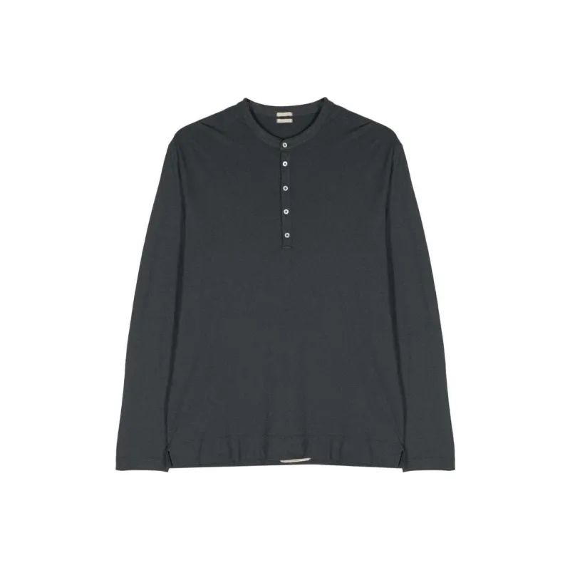 Massimo Alba Cotton Long-sleeved T-shirt-0