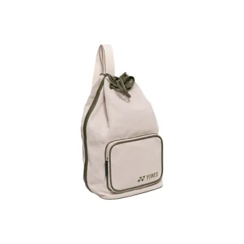 YONEX Cotton Sling Bag Regular Unisex Beige