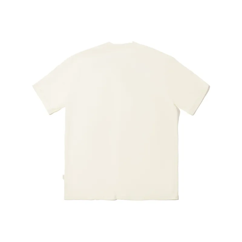 LiNing x CHENGLONG LIANMINGKUAN T Shirt Men's Papyrus White-1