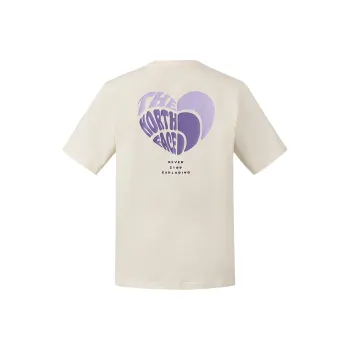 THE NORTH FACE Heart T Shirt Unisex Dune White