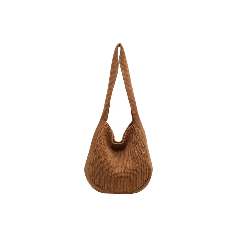 H YXIANG Yarn Shoulder Bag Regular Unisex Multicolor-4
