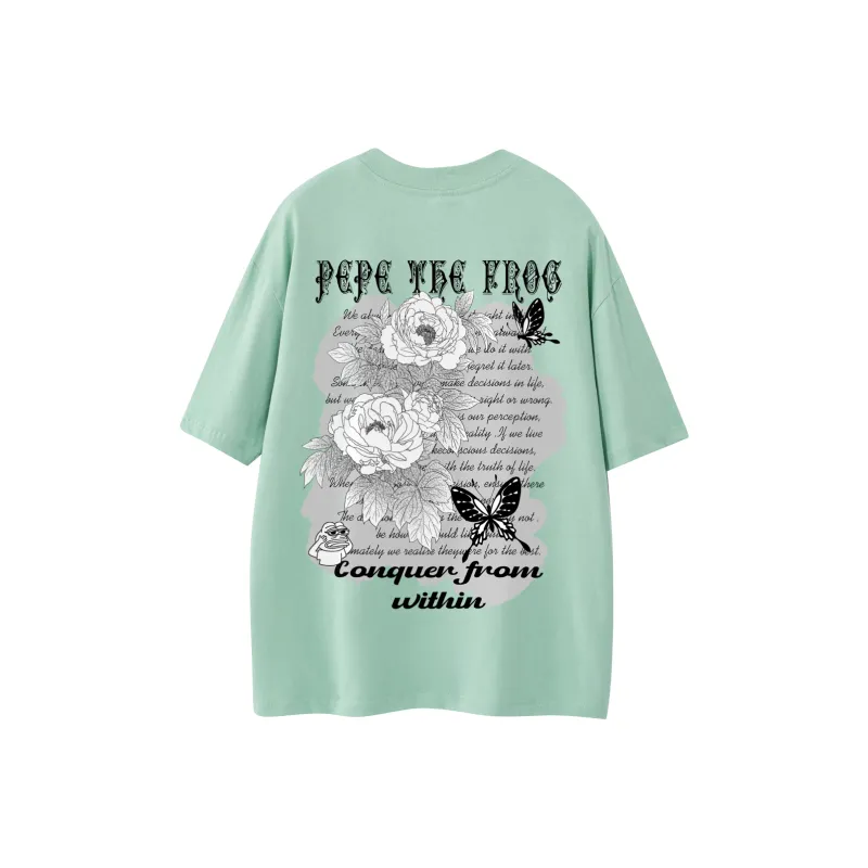 Pepe The Frog Short Sleeved T Shirts Unisex-8
