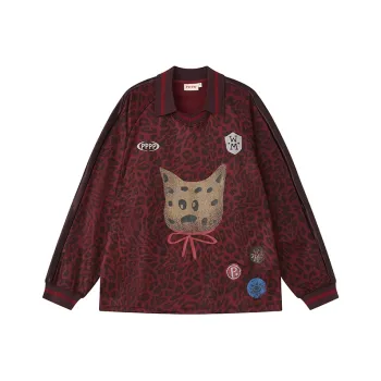 WULISHAONIAN T Shirt Unisex Dark Red