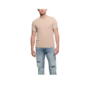 GUESS T-Shirts Men Beige