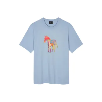 Paul Smith Craft Zebra Print T Shirt