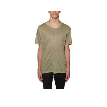 PAOLO PECORA MILANO T Shirt Men's Linen