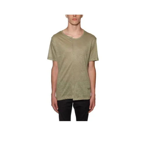 PAOLO PECORA MILANO T Shirt Men's Linen
