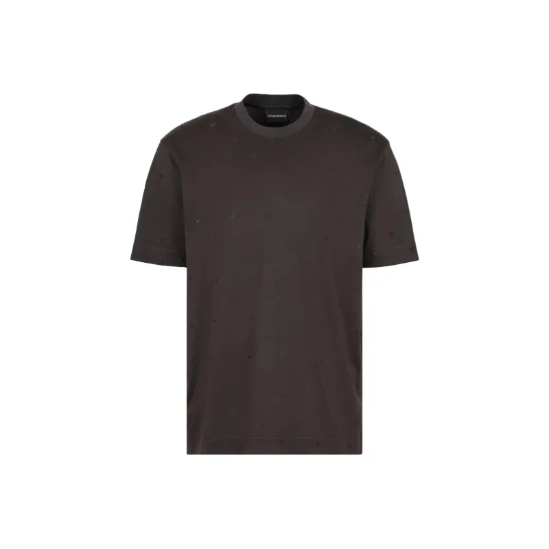 EMPORIO ARMANI Logo print T shirt-0
