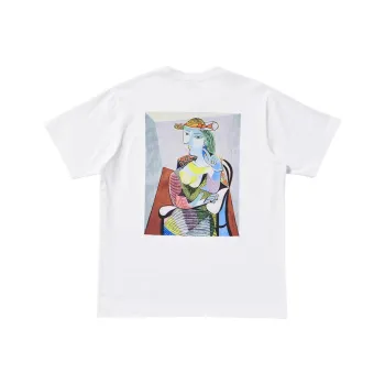 UNIQLO x BIJIASUO,LIANMINGKUAN Picasso, Collaboration SS25 T Shirt Unisex White