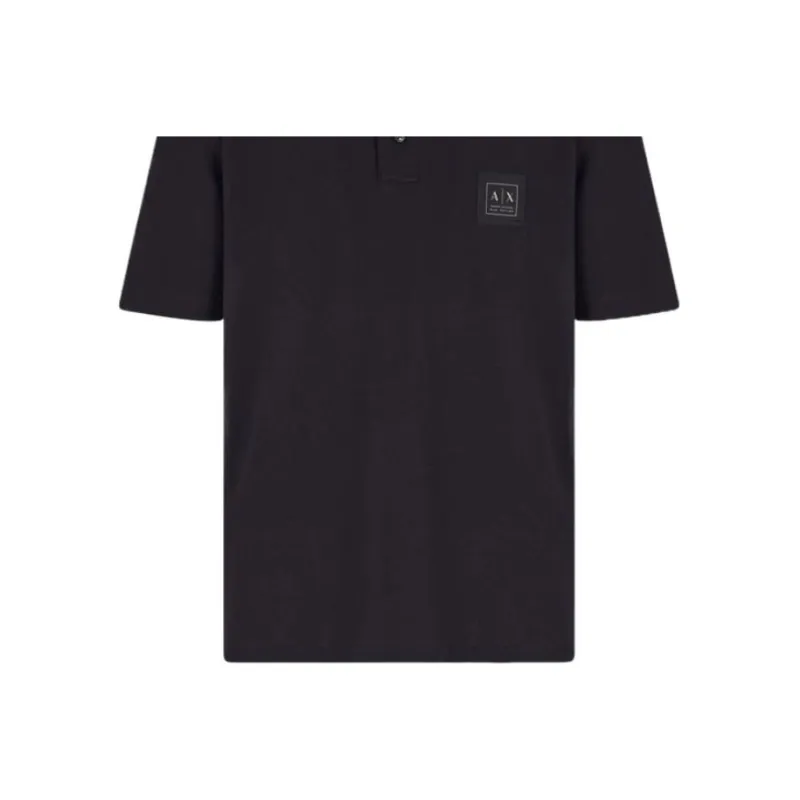 ARMANI EXCHANGEAE SS25 Polo Shirt Men's Marine Blue-2