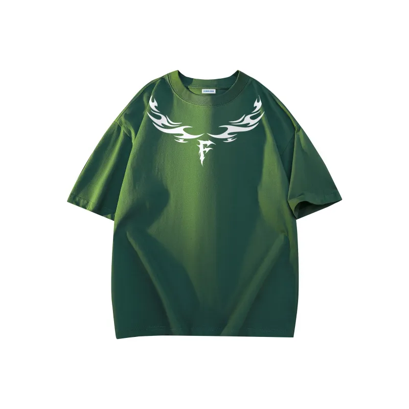 FONDLOOK T-Shirt Unisex Beige Apricot-19