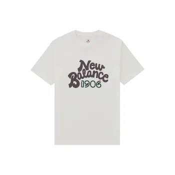 New Balance 1906Graphic Collection Made In USA T Shirt Men's Sea Salt Color