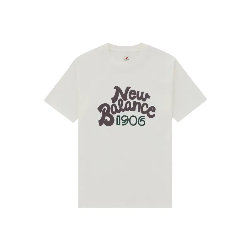 New Balance 1906Graphic Collection Made In USA T Shirt Men's Sea Salt Color-0