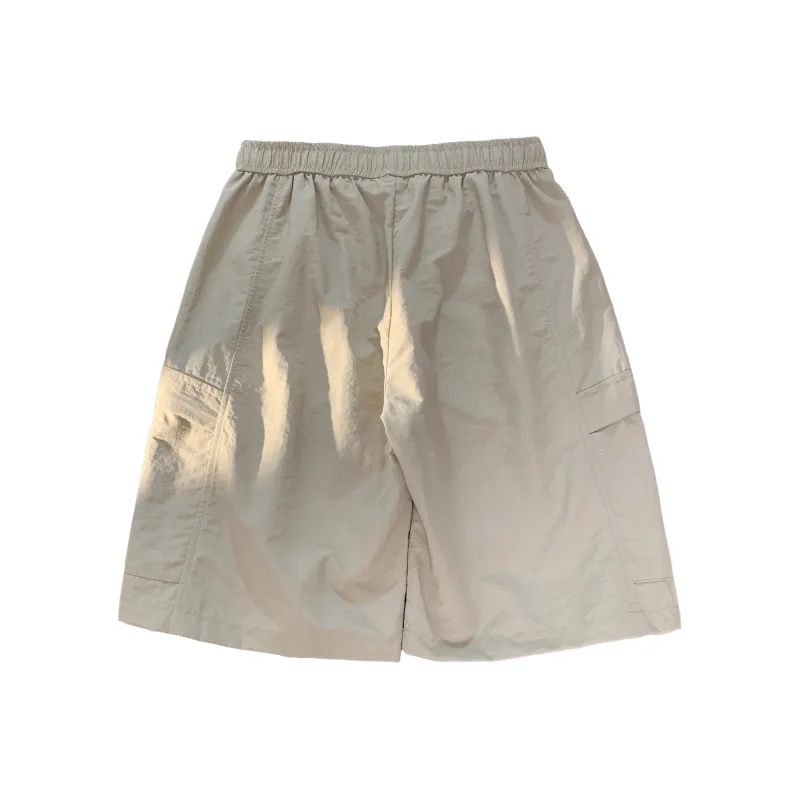 Warrior Huichao Riding The Wind Collection Cargo Shorts Unisex Green-11