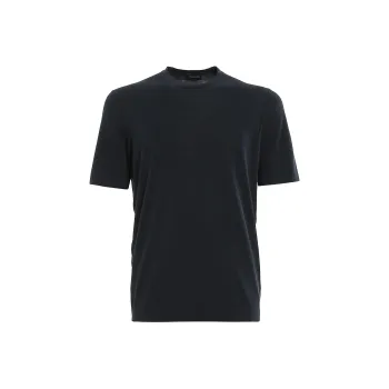 Drumohr Crewneck Straight Hem T Shirt
