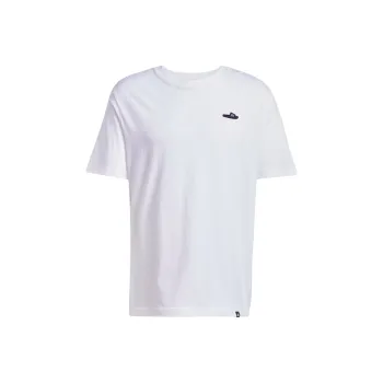 Adidas LoungeSlide T Shirt Men's White