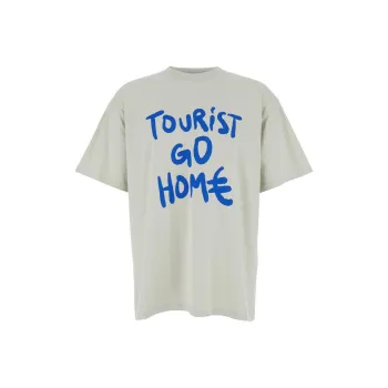 44 Label Group Slogan print T shirt