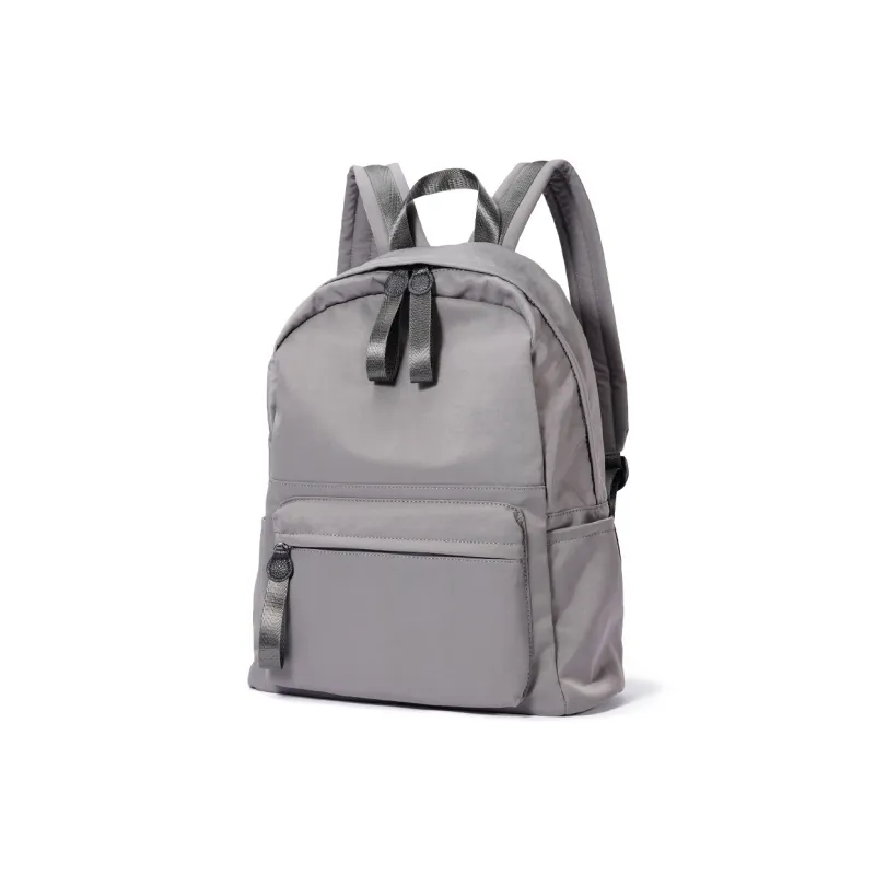Dubaolu Fabric Backpack Large Size Unisex Black/Khaki/Gray-2