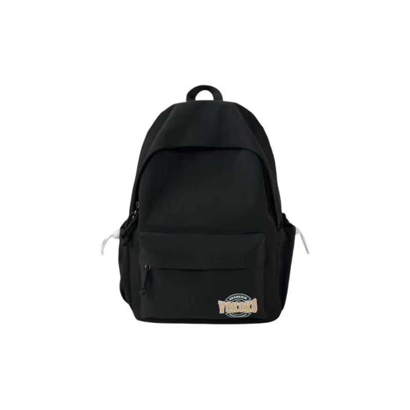 OUZIHUANG Nylon Backpack Large Size Unisex Multicolor-0