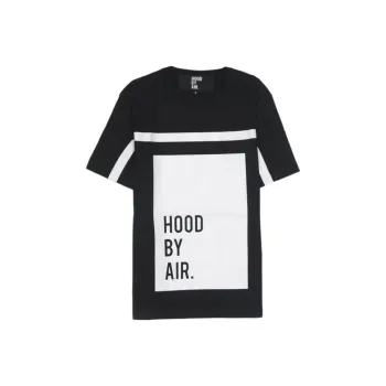 Hood By Air T-Shirt Unisex Black