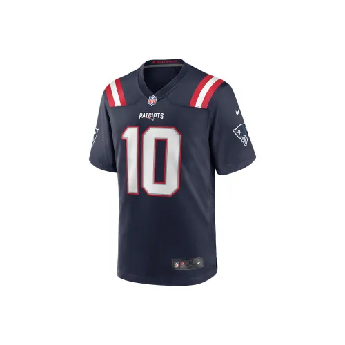 Nike Drake Maye New England Patriots Men's Nike Dri FIT Nfl Legend Jersey