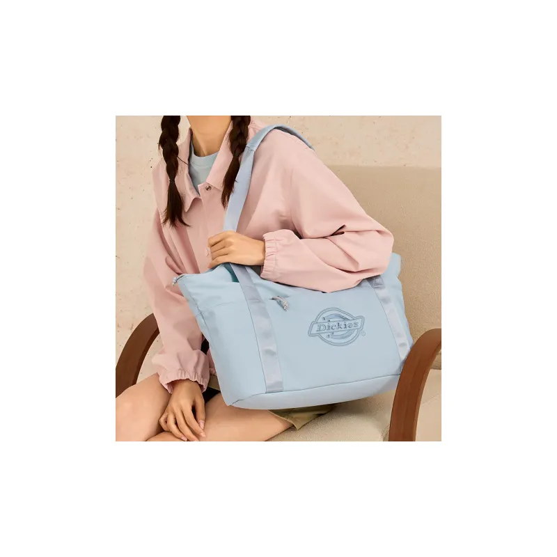 Dickies Polyester Tote Bag Shopping Bag Handbag Shoulder Bag Large Size Women's Blue-1