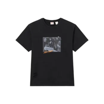 Levis T Shirts Men Black