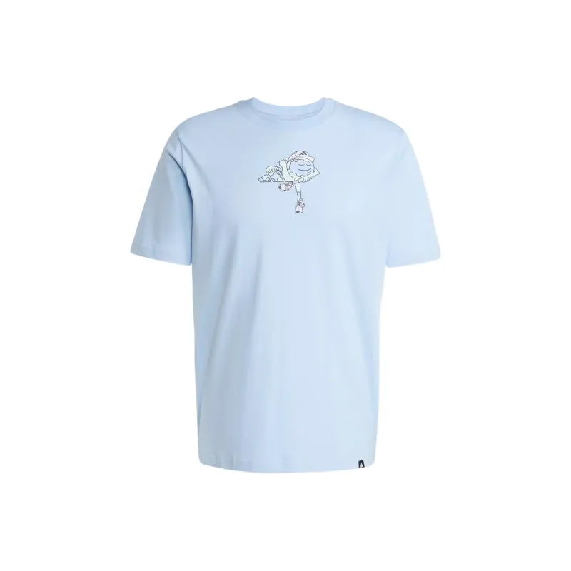 Adidas EARTH DAY T Shirt Men's Glow Blue-0