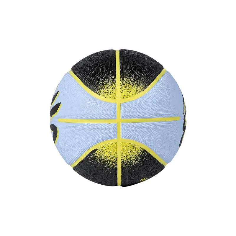 Under Armour Rubber Basketball Blue Black Size 7 Street Training Unisex-4