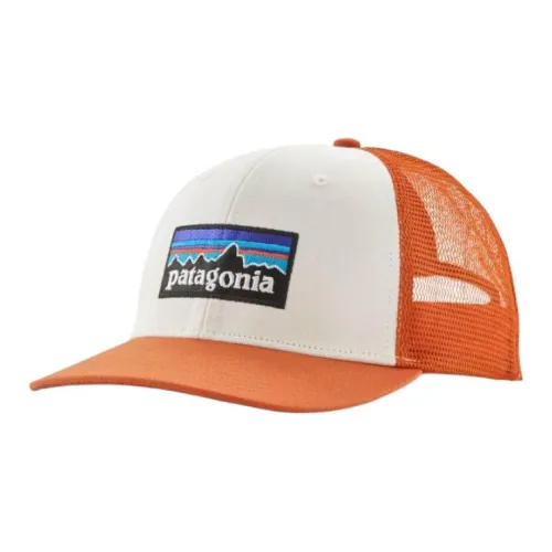 Patagonia Recycled Polyester, Organic Cotton, Canvas Baseball Caps Men's Orange