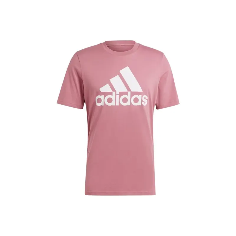 Adidas Essential T-Shirt Men's Deep Red/White-0