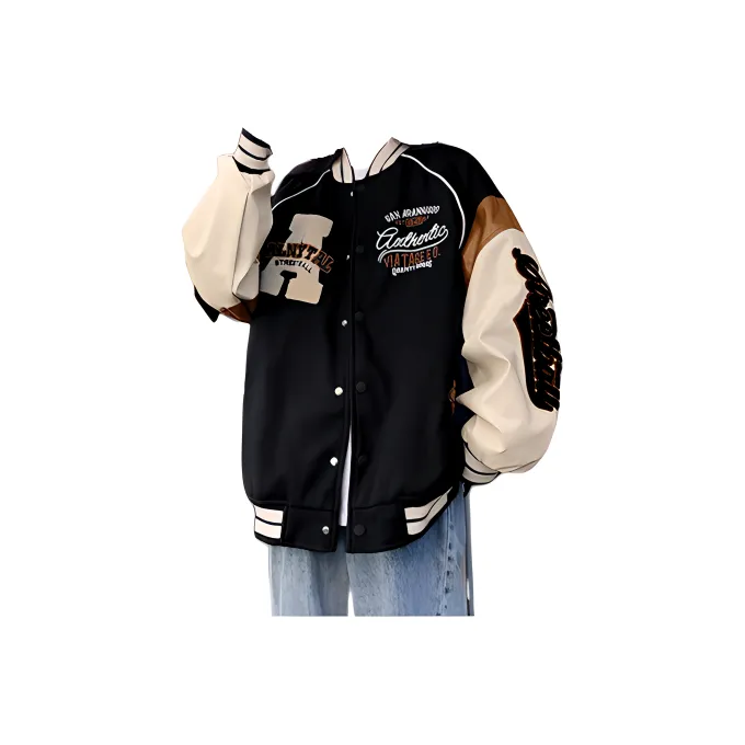 AMBER LIGHT Baseball Jacket Unisex-2