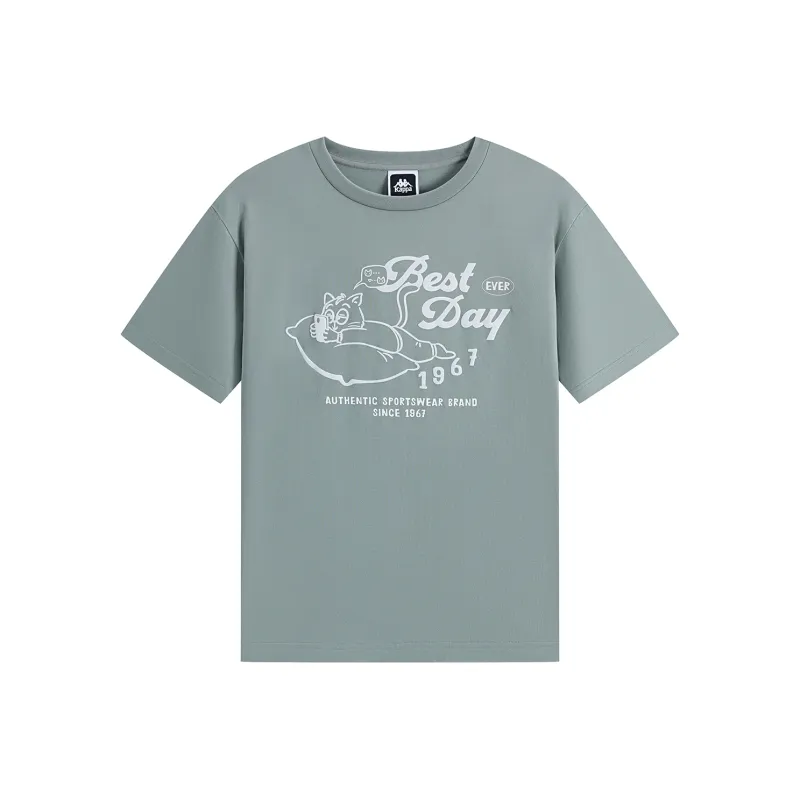 Kappa PLAYER T Shirt Unisex Seaweed Green-0