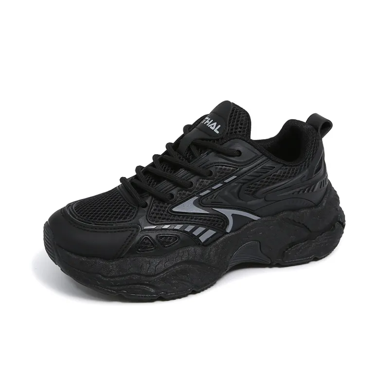 BINGO DUCK Coverage Slip Resistant Height Increasing Low Top Chunky Sneakers Women's-14