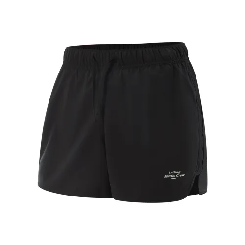 LiNing Fitness Series Sports Shorts Women's Black